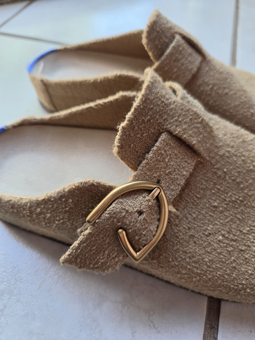 Rothy's The Buckle Clog Wren Boucle Size 9 - Picture 6 of 14